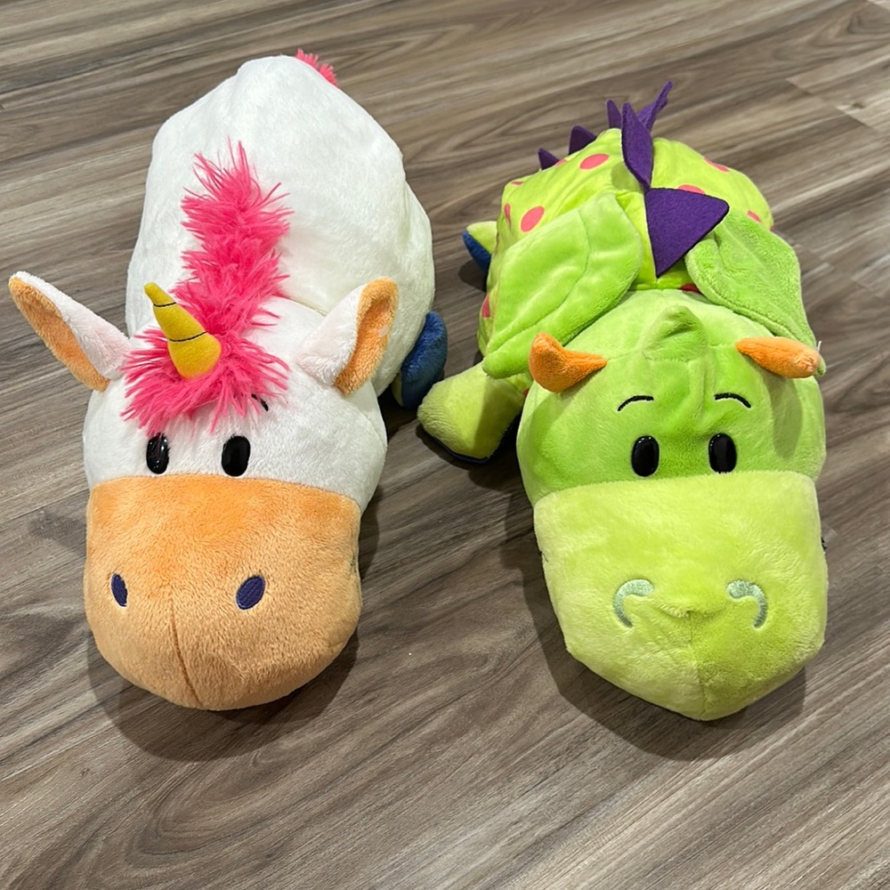 2 flipazoos available: Persephone Unicorn/Imogene Dragon (price is for one)